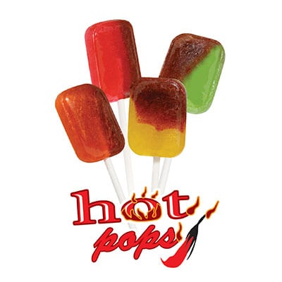 Hot Pops Spicy Lollipops
