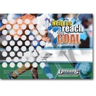 Soccer Custom Scratch Card Image