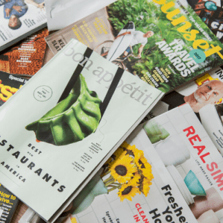 magazine fundraiser