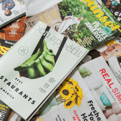 magazine fundraiser
